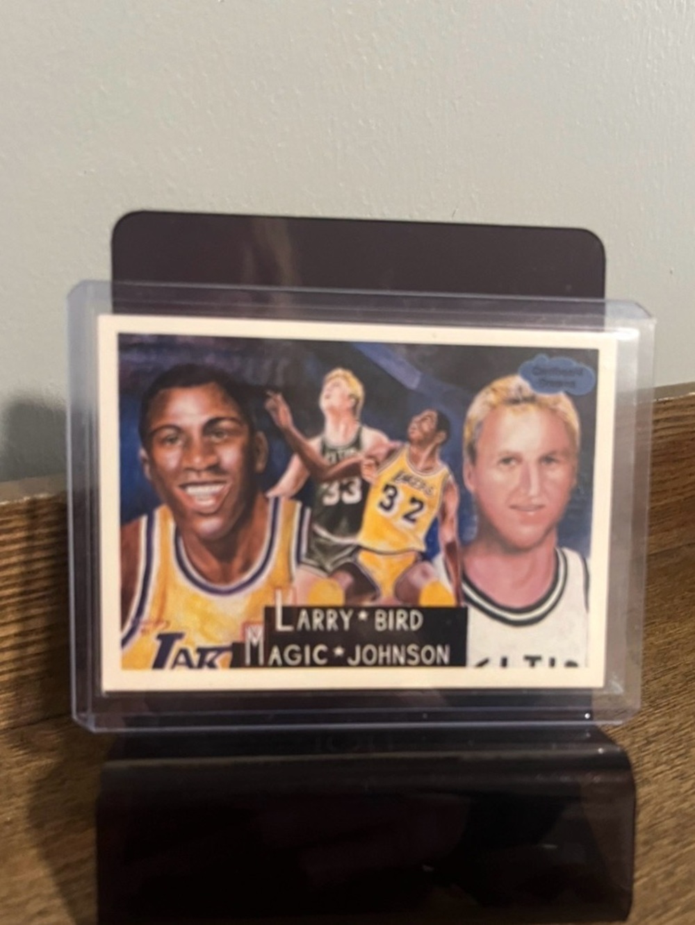 🏀 Vintage 1991 Cardboard Dreams Magic Johnson & Larry Bird Basketball Card #16
